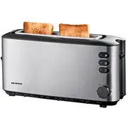 Severin At 2515 Toaster edelstahl/black  At2515 Tosteris