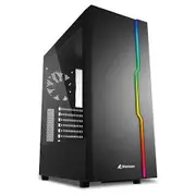 Sharkoon Gehause Rbg Atx Midi Tower schwarz 40 0X19 0X45 6Cm  4044951029846 Datora korpuss