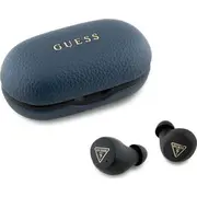 Sluchawki Guess Bluetooth headphones Gutwspgtspsb Tws  docking station blue/blue Grained Classic Logo 3666339329105 Joinedit66529465