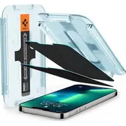 Spigen Tempered Glass Glas.tr ez Fit Apple iPhone 13/13 Pro Privacy 2 Pack  8809811851250 19524-0 81941-Uniw 8809811851250-Agl03388 Spn1937 aizsardzība ekrānam mobilajiem telefoniem