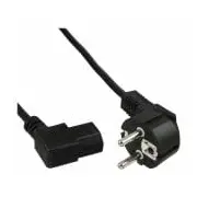 Stromkabel - Cee 7/7 M gewinkelt zu Iec 60320 C13 links 1 m S...  B 16752N Inline B-16752N adapteris