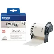 Taśma Brother Foliowa Czarny Dk-22212  Dk 22212