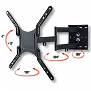 Techly Wall mount for Tv Lcd/Led/Pdp double arm 23-55 45 kg Vesa black  308893 Ica-Plb 136M aksesuārs portatīvajiem datoriem