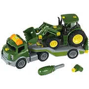 Theo Klein Transporter mit John Deere-Traktor - 3908  4009847039088 Kle-3908 bērnu rotaļlieta