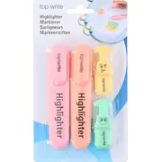 Topwrite - Zestaw zakreslaczy 4 kolory E8711252179957 8711252179957  Joinedit62530793