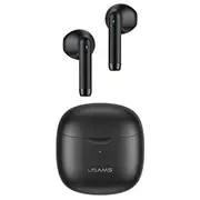Usams Ia04 Tws 3D Stereo / Mono Bluetooth 5.0 Bezvadu Hi-Fi Austiņas ar Hd Mik. Uzlādes maku Melna  Bhuia01 6958444971087 Usa000892 austiņas