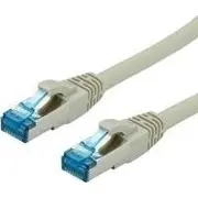 Value - Patch- Cable Rj- 45 M to 7 m Sftp  Pimf Cat 6A halogen free shaped without Haken gray 21.99.0866 Jab-2553116 7611990122837 Joinedit62208878