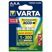 Varta Batteries R3 1000 mAh 4Pcs ready 2 use  4008496594375 05703301404 Bava 5703 Baterija