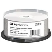 Verbatim Bluray Bd-R Sl 25Pc  43738 biroja tehnikas aksesuāri