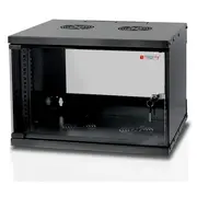 Wallmount cabinet Eco 19Inch 6U/320Mm black  023592