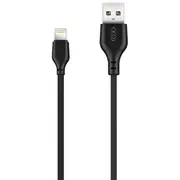 Xo cable Nb103 Usb - Lightning 1 0 m 2 1A black  6920680862702 71001 Nb103-Bk kabelis