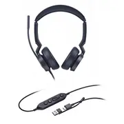 Yealink Uh46 Dual Teams Usb-C/A Headset  6938818322561 100581772 1308182 austiņas