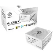 Zasilacz Asrock Steel Legend 1000W White 80 Plus Gold  90 Uxs100 Gfeaba Sl-1000Gw Barošanas bloks Psu