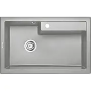 Zlewozmywak Deante . Eridan Szary Metalik Granit 1K 800X500X220  Space Saver ZqeS10B 5908212080795 Joinedit21717480 Izlietne
