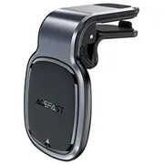 Acefast magnetyczny samochodowy uchwyt do telefonu na kratke wentylacji szary D16 grey  6974316281719 106198 106198-Uniw metal Mobilo turētāji
