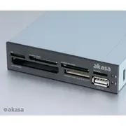 Akasa Ak-Icr-07 Internal 6-Port Card Reader 3 5 - black  Ak Icr 07 Akicr07 karšu lasītājs