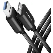 Axagon Bumm3-Am10Ab Kabel Micro-B Usb auf Usb-A 3.2 Gen 1  schwarz - 1M Bumm3 Am10Ab kabelis video audio