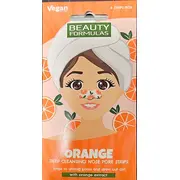 Beauty Formulas FormulasPaski na nos gleboko oczyszczajace Pomarancza 6Szt 5012251013840  Joinedit66262779