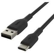 Belkin Usb-C/Usb-A Cable 2M Pvc  black Cab001Bt2Mbk kabelis vads