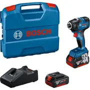 Bosch Gdr 18V-200 Professional - Schlagschrauber schnurlos 1/4 -Inbuseinsatz 200 Nm 2 Akkus 18 V 4059952596679  06019J2107 0 601 9J2 107 1822666 B06019J2107