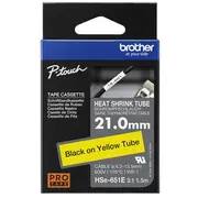 Brother B-On-W Heat Shrink Tube 11.2Mm Yellow  Hse651E