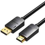 Cable conversor vention hadbi displayport macho hdmi 3M negro  Hadbi 6922794733350 Other056250