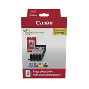 Canon Cli-581 Ink Cartridge Bk/C/M/Y  2106C006 toneris