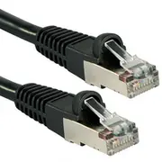 Cat6A S/Ftp Pimf Lsoh  black 1.00M Patchkabel 47177 tīkla kabelis