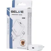 Charger 30W Usb-C  cable white Beli02177 iekārtas lādētājs