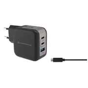 Conceptronic Ladegerat 3Port  67W 2Xusb-C 1Xusb-A 1.5M sw Althea17B Baterija