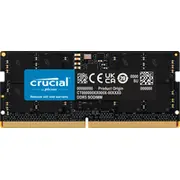 Crucial 16Gb 1X16Gb 4800Mhz Ddr5 Cl40 Sodimm  Ct16G48C40S5 0649528906526 Ct16G48C40S5-Einbau-32Gb operatīvā atmiņa