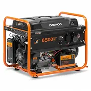 Daewoo Gda 7500E engine-generator 6500 W 30 L Petrol Orange  Black Gda7500E