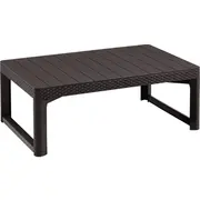 Darza galds Lyon Rattan Table bruns 8711245143460  R74787 Dārza mēbeles