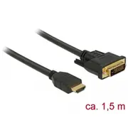 Delock 85653 1.5M /Shdmi typ A Dvi-D 