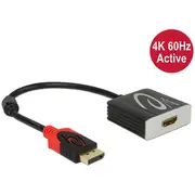 Delock Adapter Displayport 1.2 male  Hdmi female 4K 60 Hz Active 62734 karte