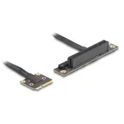 Delock Adapter Mini Pcie Stecker  zu 3.0 x8 Slot 90 degrees 81295 adapteris