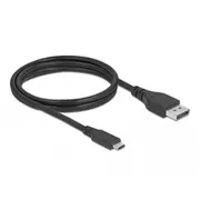 Delock Bidirektionales Usb Type-C Trademark  zu Displayport Kabel Dp Alt Mode 8K 60 Hz 1 5 m zertifiziert 86040 4043619860401
