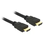 Delock Cable High Speed Hdmi with Ethernet -Hdmi A male  4K 1.8 m De 84407 kabelis video audio