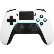 Deltaco Kontroler bezprzewodowy do Ps4 bialy  Gam 139 W spēļu konsoles gampad