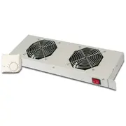 Digitus Dn-19 Fan-2-Wm-T Roof cool unit f cab. 2 fans for wall mounting and  Dn 19 Fan Wm T aksesuārs datorkorpusiem