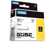 Dymo Tape Rhino 9X5 5M  White Vinyl 18443 papīrs