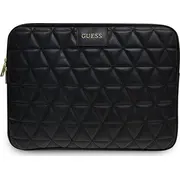 Etui na tablet Guess Sleeve Gucs13Qlbk 13 czarny /Black Quilted  Gue547Blk planšetdatora soma