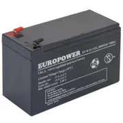 Europower Emu Battery 12V 9Ah Vrla/Ev9-12 T2  Ev9 12T2 Ups aksesuāri