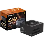 Gigabyte Ud750Gm Pg5 V2 Atx 3.1 750 Watts Efficiency 80 Plus Gold Pfc Active Mtbf  Gp Gp-Ud750Gm Eu Barošanas bloks Psu