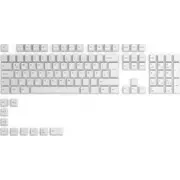 Glorious Pc Gaming Race Gpbt Keycaps - 114 Pbt Tastenkappen  Ansi Us-Layout Arctic White Glo Kc W peles paliknis
