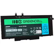 Greencell Battery for Dell 3Hwpp Latitude 5400  5401 5410 5411 5500 5501 5510 5511 7591 Green De166 akumulators baterija portatīvajiem datoriem