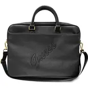 Guess Saffiano Script 15 czarny  Gucb15Pusasbk 73200-Uniw Gue001235-0 portatīvo datoru soma apvalks