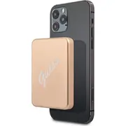 Gupbmsvslg Guess Vintage Magnetic Powerbank 3000Mah Gold  mobilā uzlādes iekārta