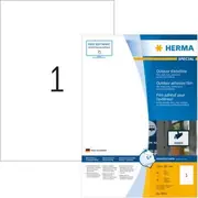 Herma 9543 Rechteck Wei 40StckE selbstklebendes Etikett  uzlīmju printeris