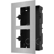 Hikvision Ds-Kd-Acf2/S Türstation Unterputzr 2Fach Edelstahl 6941264072225  Ds Kd Acf2/S 7480056 novērošanas kamera